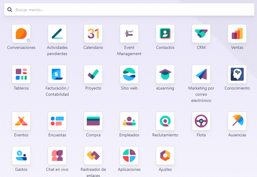 Odoo ERP y CRM